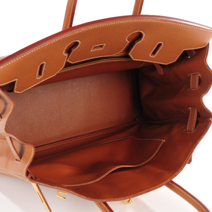 Hermes Courchevel Birkin 35 Gold 8 of 21