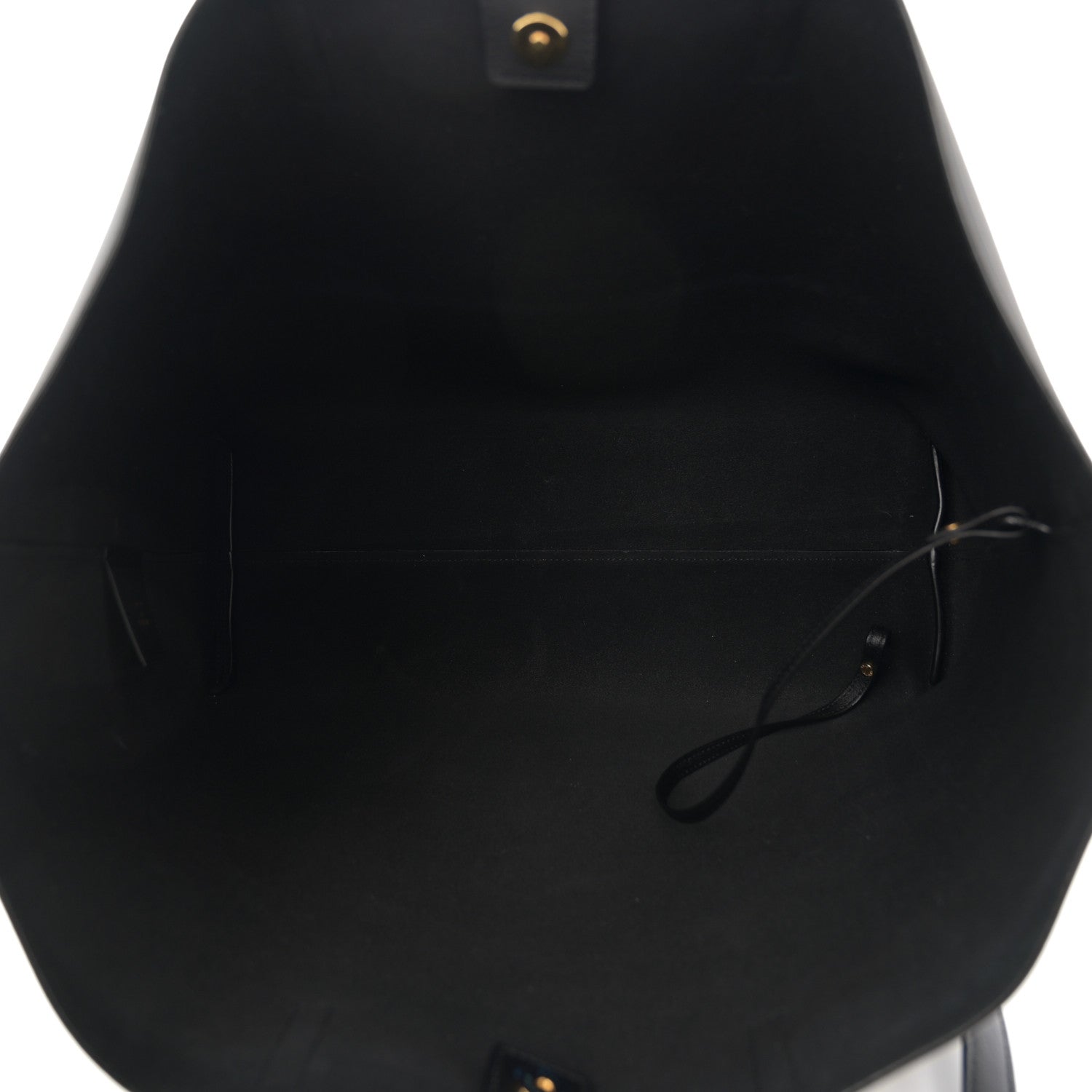 Saint Laurent Calfskin Large Shopping Tote Black 6 of 11