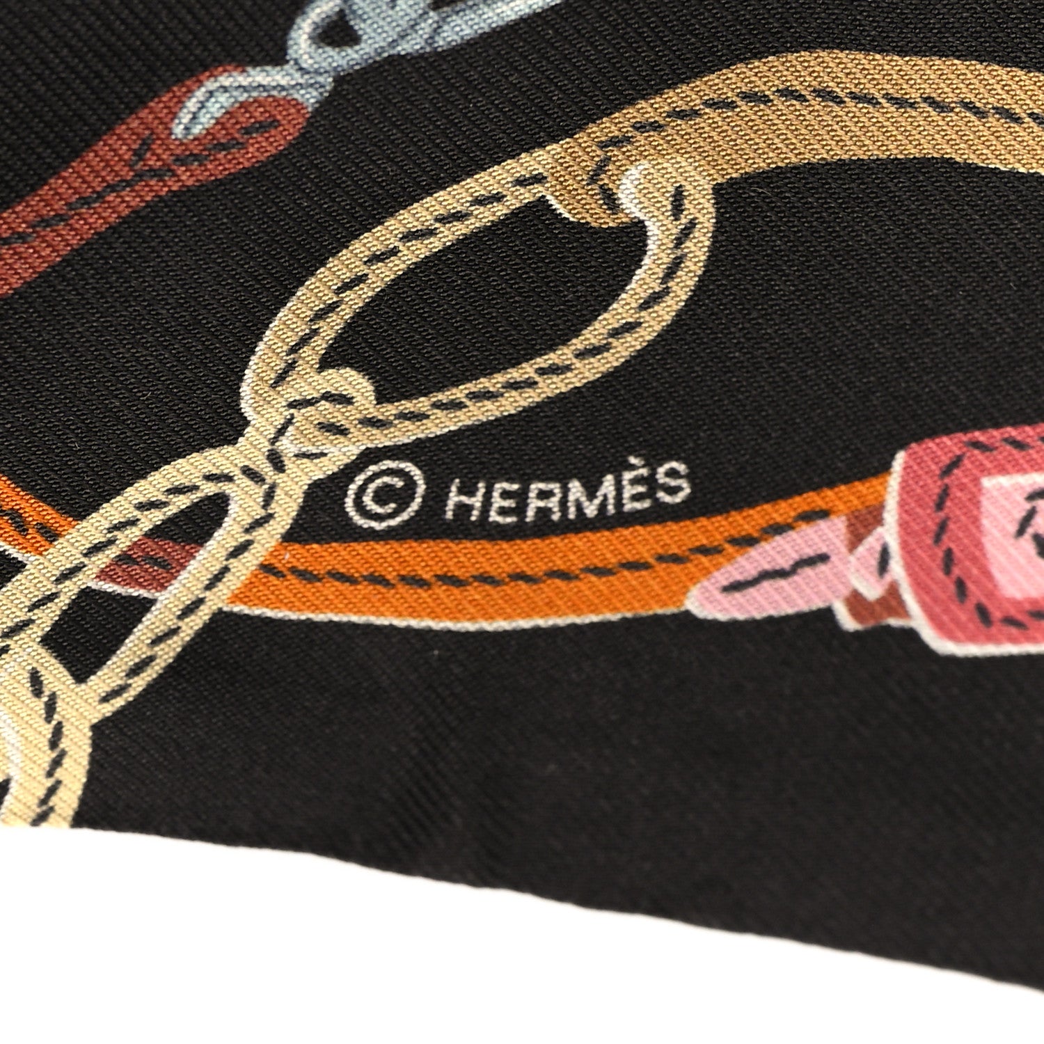 Hermes Silk Brides de Gala Twilly 4 of 4