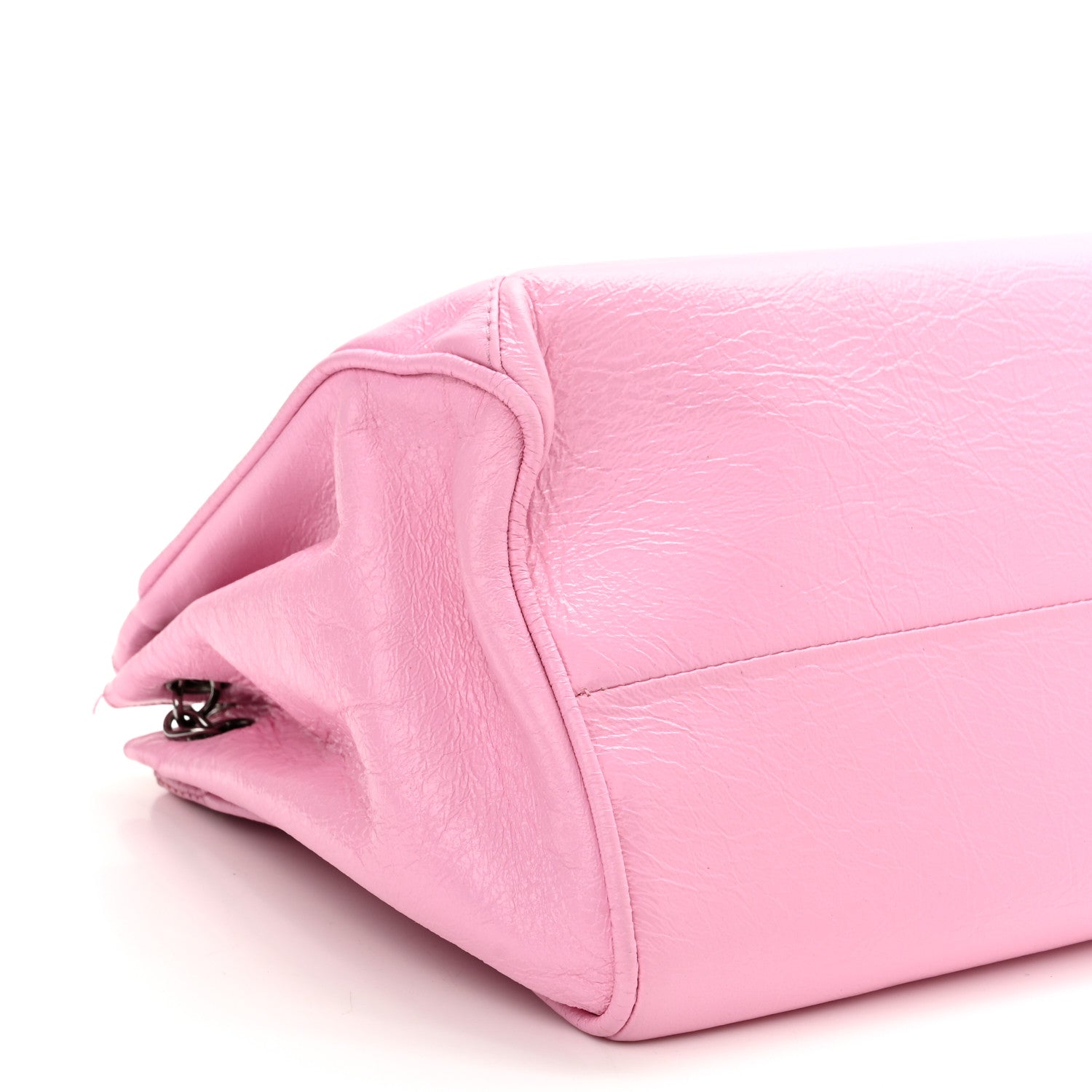 Chanel Glazed Calfskin Quilted Accordion Flap Pink 8 of 10