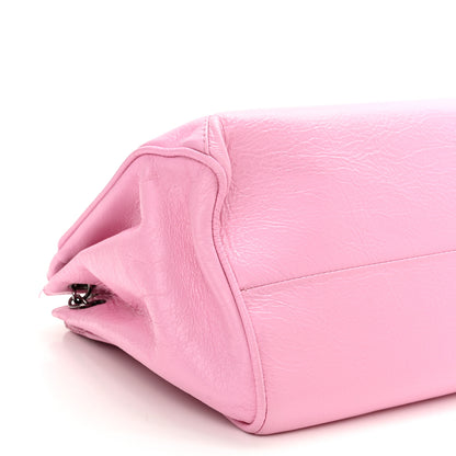 Chanel Glazed Calfskin Quilted Accordion Flap Pink 8 of 10