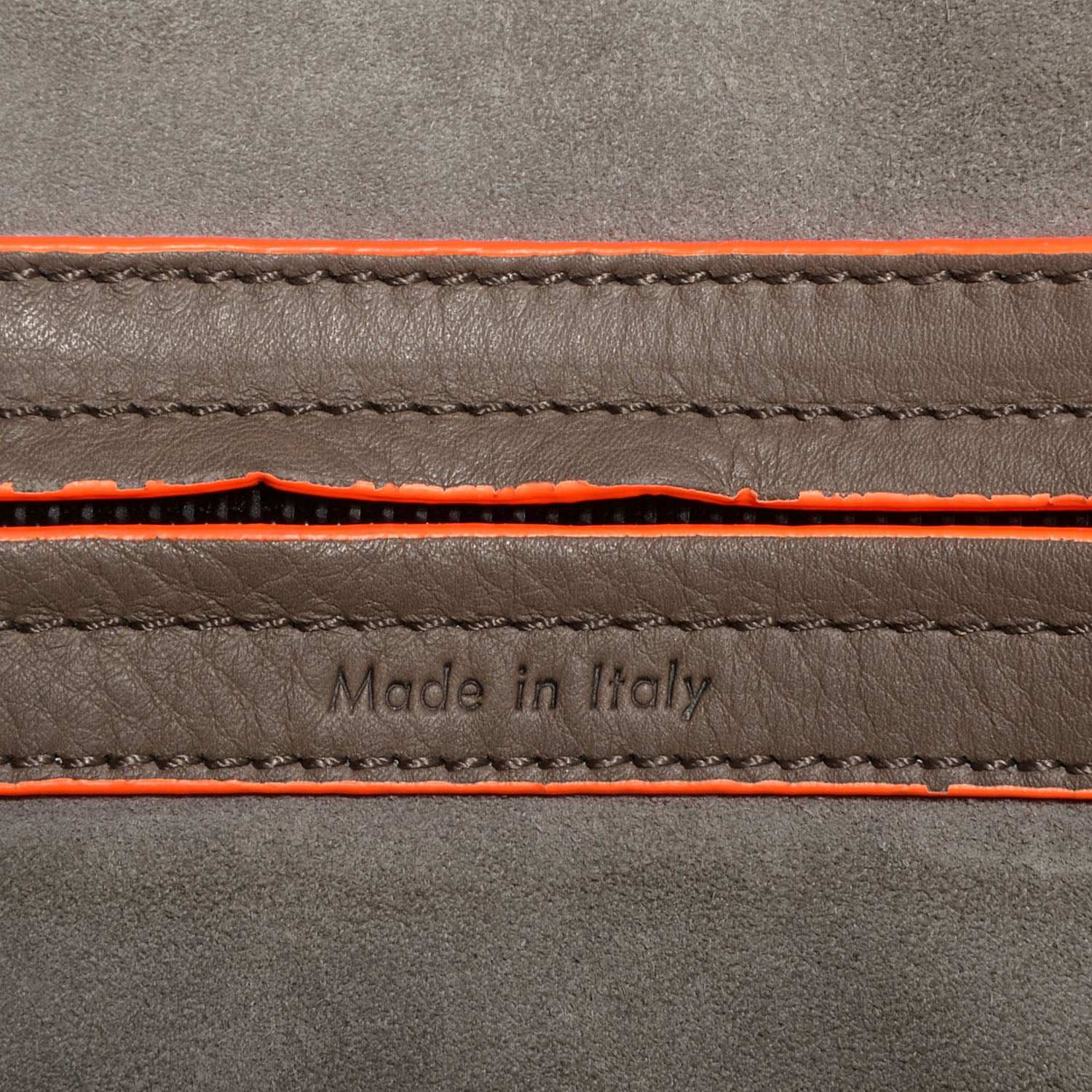 Celine Supple Calfskin Large Phantom Luggage Grey Orange 6 of 8