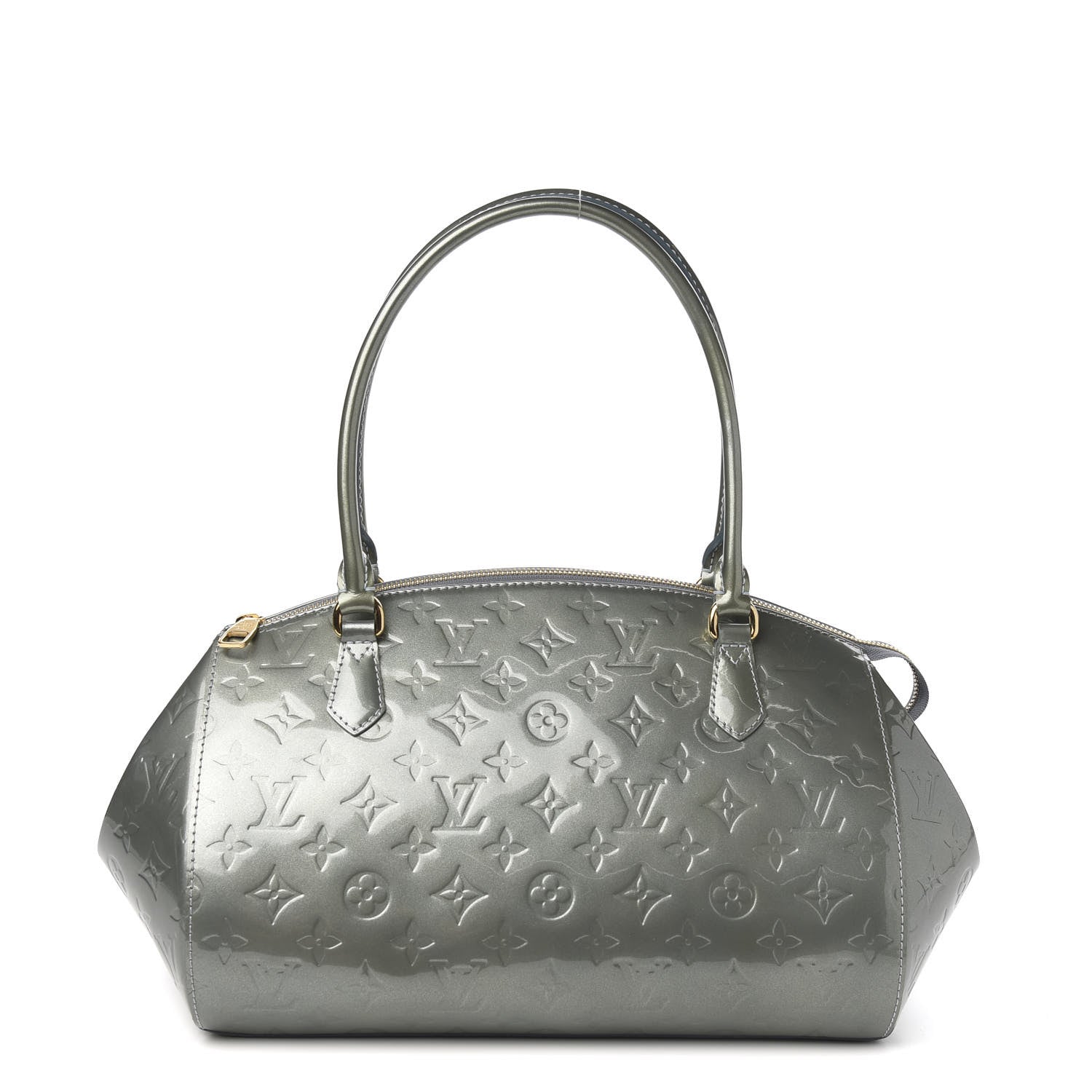 Louis Vuitton Vernis Sherwood GM Gris Art Deco 1 of 8