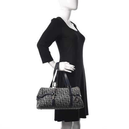 Christian Dior Denim Monogram Charms Shoulder Bag Blue 2 of 13