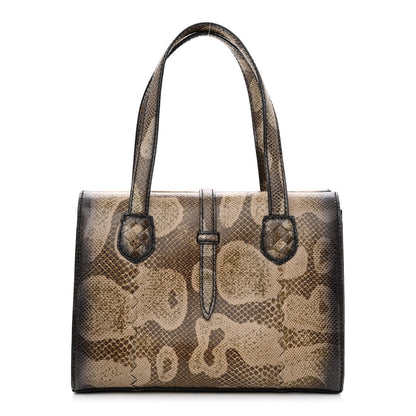 Bottega Veneta Watersnake Accordion Satchel 2 of 12