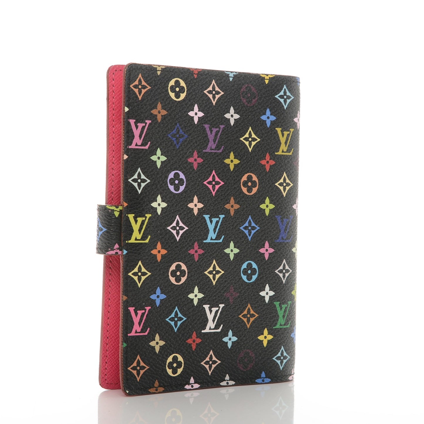 Monogram Multicolor Small Ring Agenda Cover Black Grenade