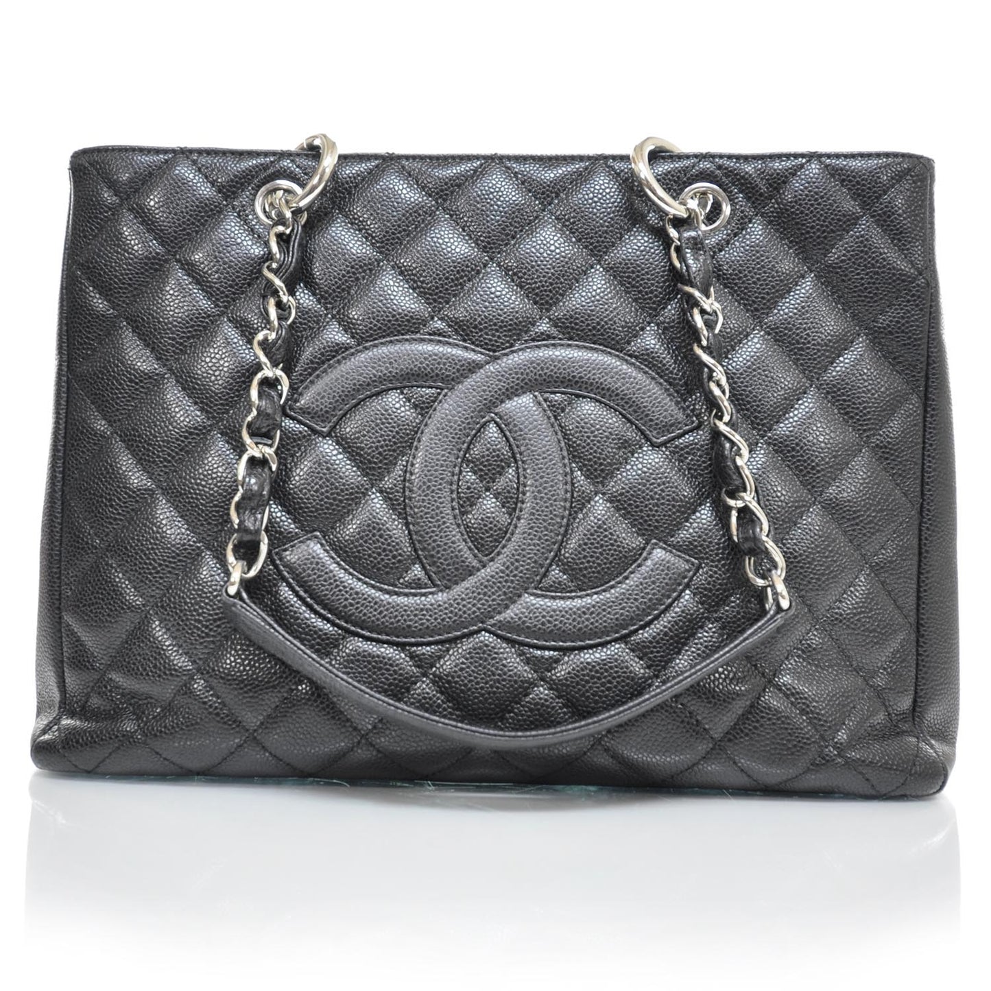 Caviar Grand Shopping Tote GST Black