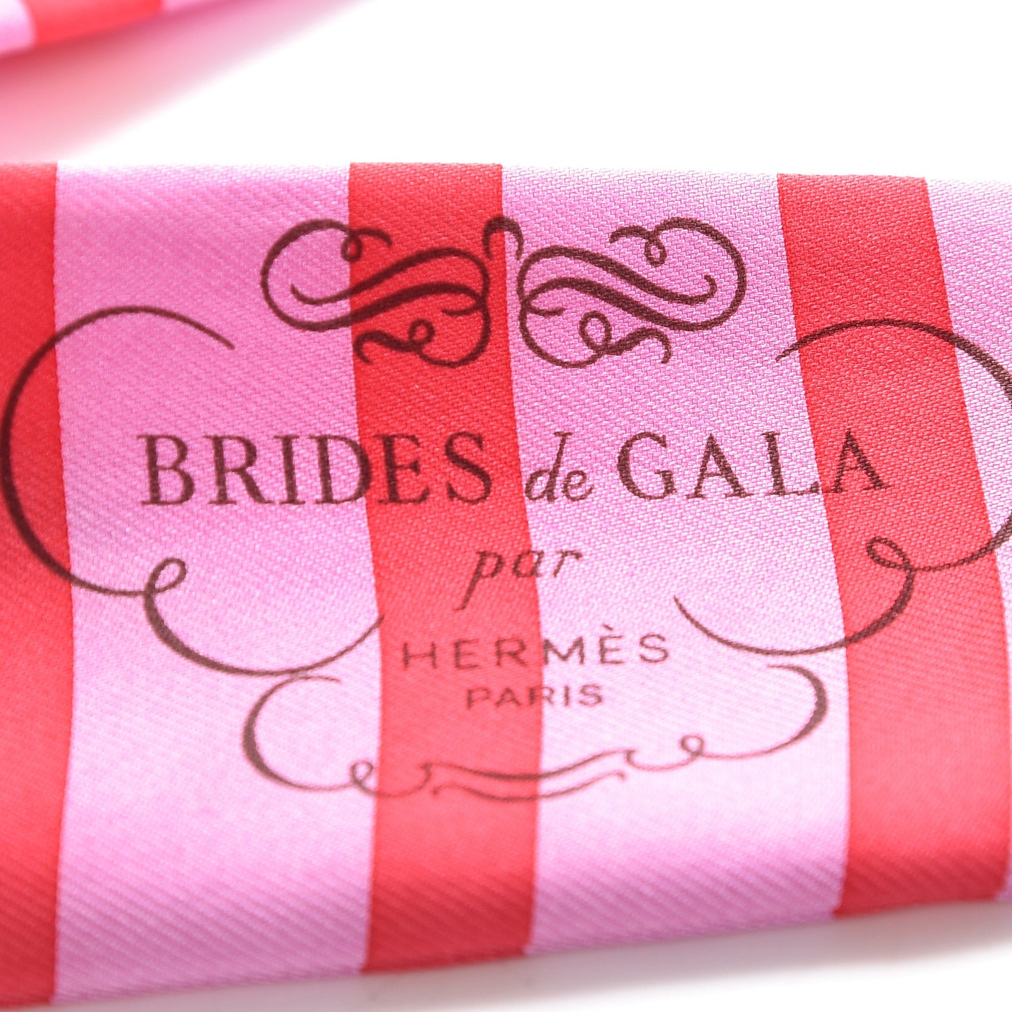 Silk Brides de Gala Bayaderes Twilly Rose Bonbon Rouge Vert Jade