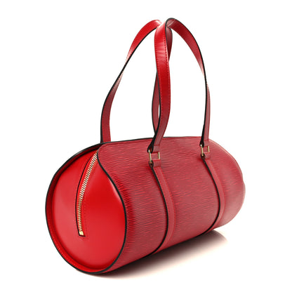 Louis Vuitton Epi Soufflot Castillan Red 4 of 13