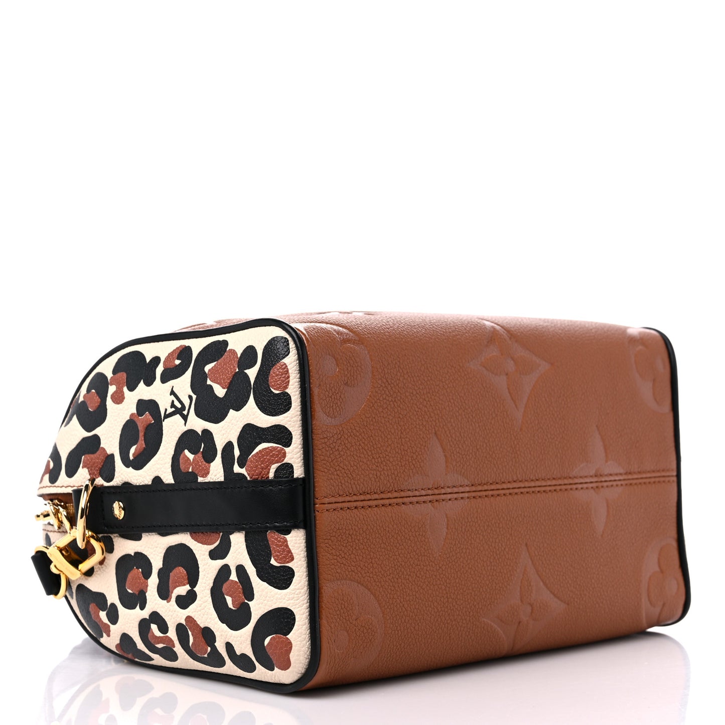 Empreinte Monogram Giant Wild At Heart Speedy Bandouliere 25 Caramel