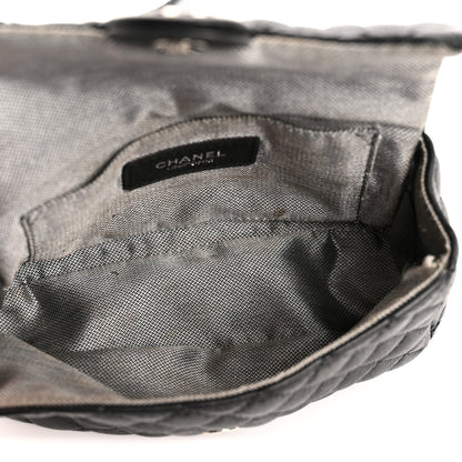 Chanel Grained Calfskin Quilted CC Uniform Flap Belt Bag Black 5 of 15