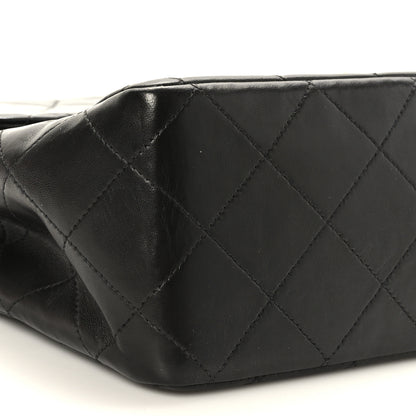 Chanel Lambskin Quilted Jumbo Single Flap Black 8 of 9