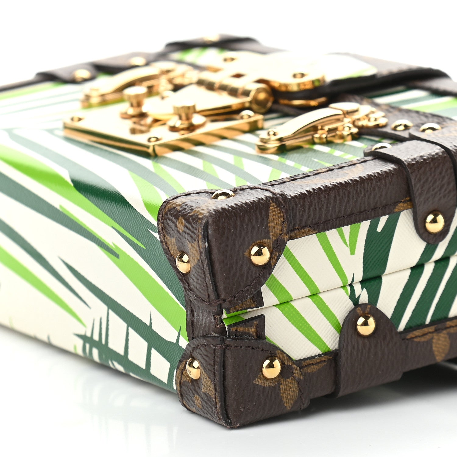 Louis Vuitton Monogram Palm Trees Print Petite Malle 8 of 9