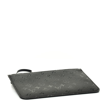 Louis Vuitton X UF Monogram Neverfull MM GM Pochette Black 3 of 4