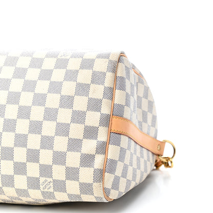 Louis Vuitton Damier Azur Speedy Bandouliere 30 8 of 9