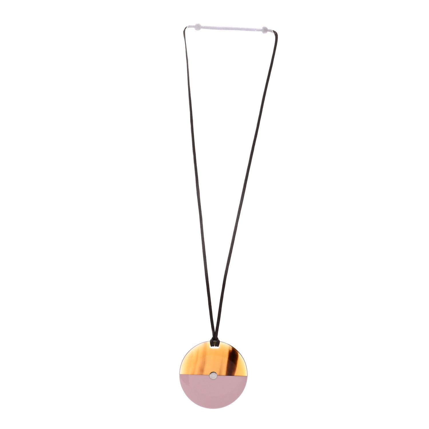 Hermes Buffalo Horn Minimale Necklace 3 of 5