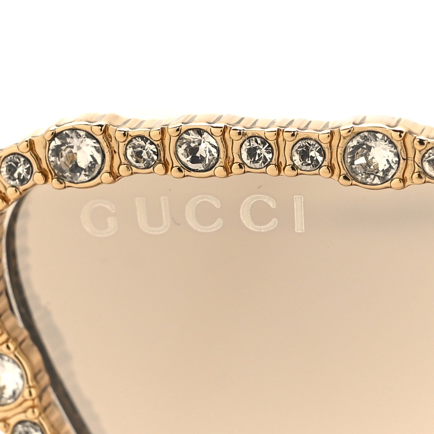 Crystals Cat Eye Sunglasses GG1569S Gold