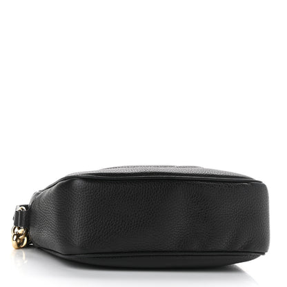 Gucci Pebbled Calfskin Small Soho Disco Bag Black 4 of 13