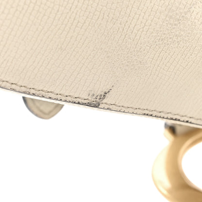 Christian Dior Grained Calfskin Saddle Bag With Strap Latte 14 of 15