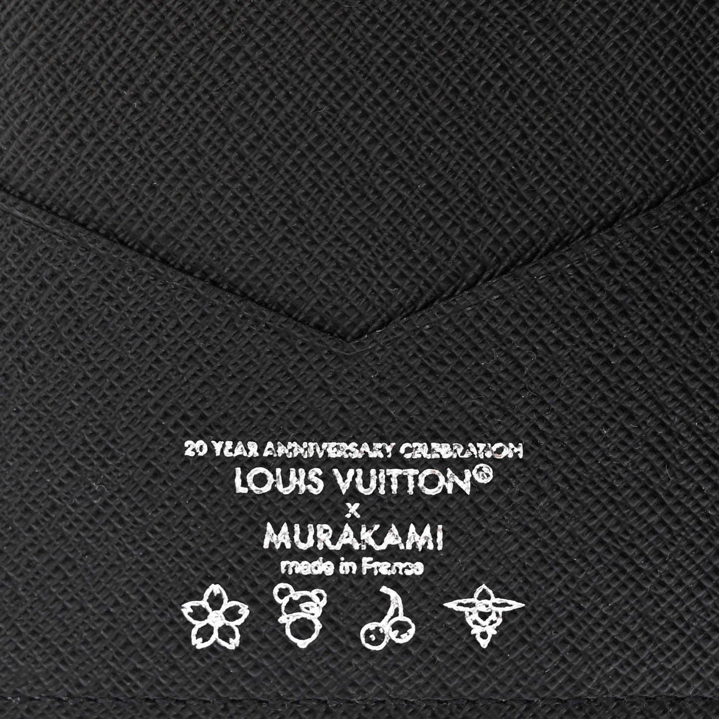 LV X TM Monogram Multicolor Passport Cover Black