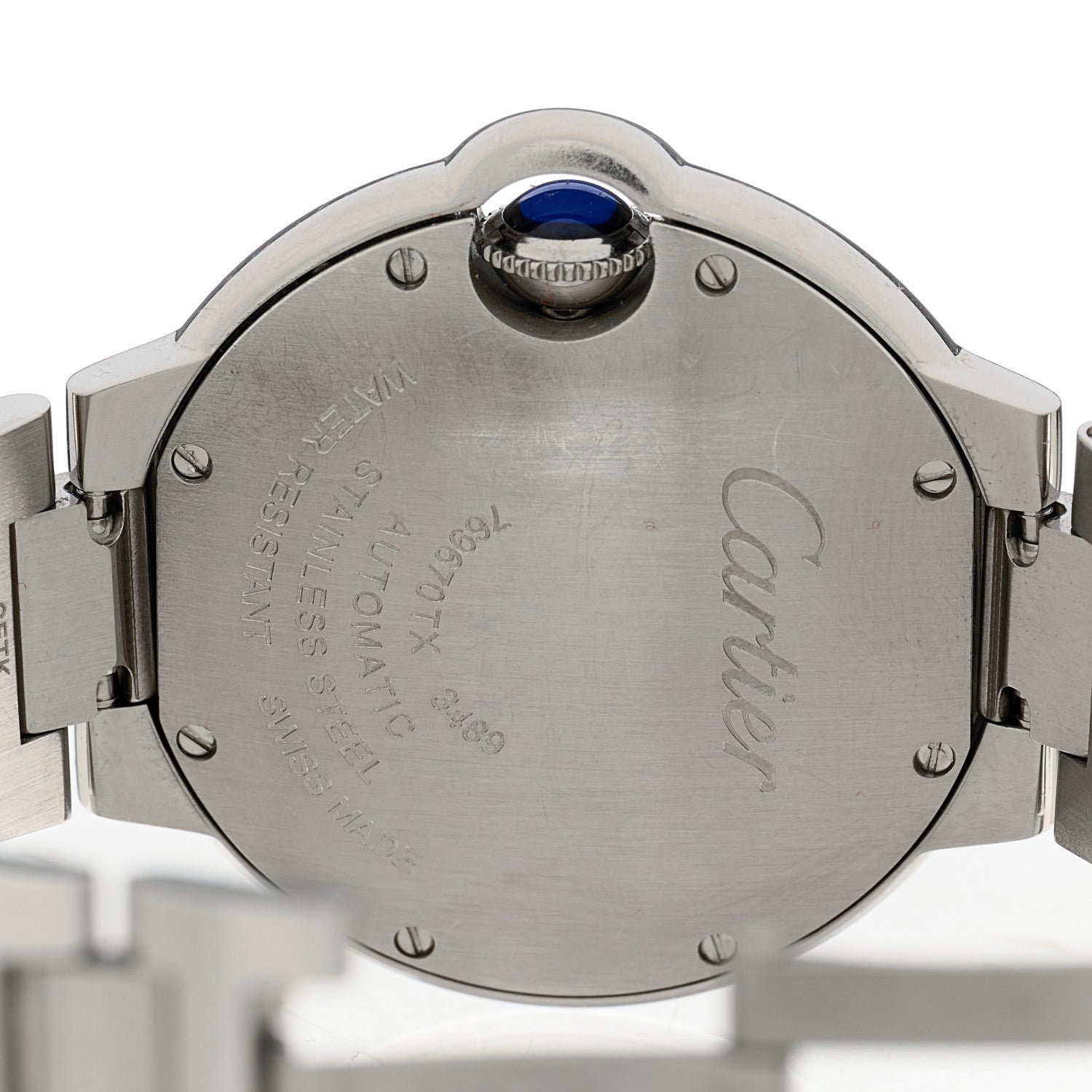 Cartier Stainless Steel 33mm Ballon Bleu De Cartier Automatic Watch 4 of 4