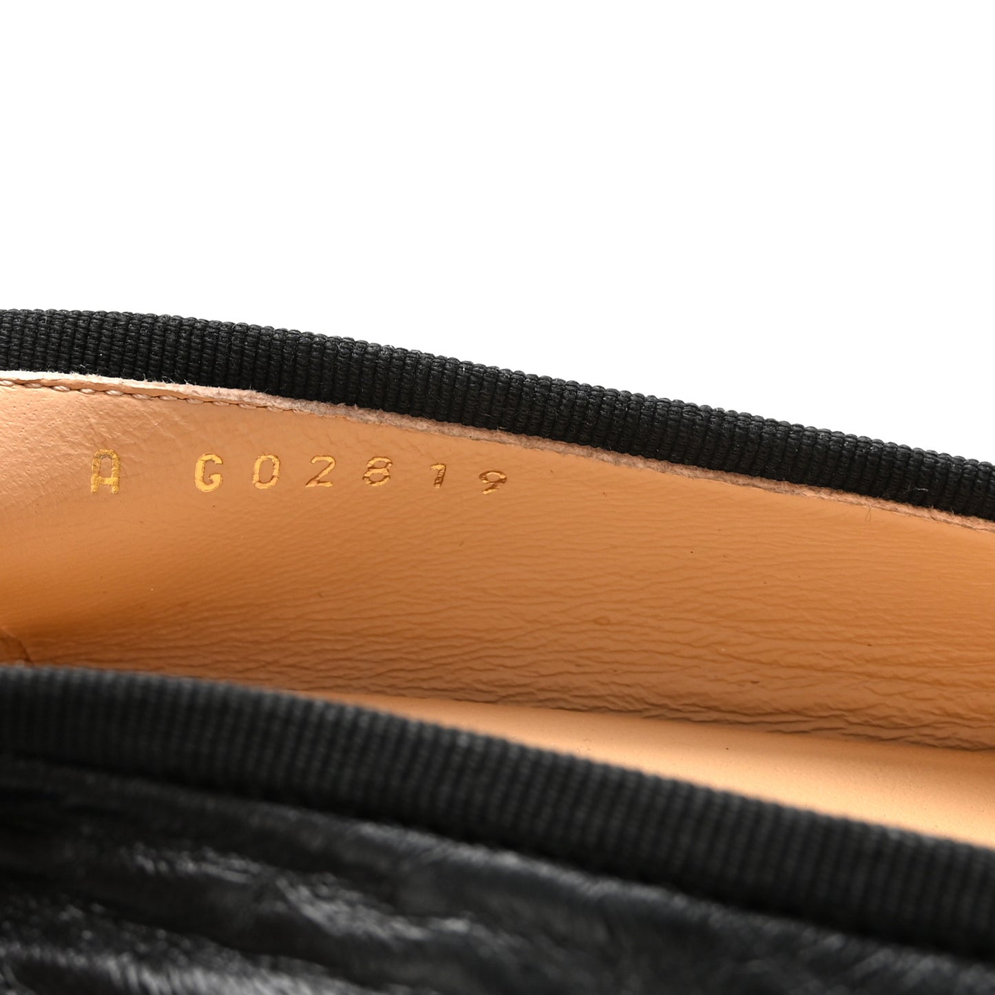 Lambskin Patent Cap Toe Ballerina Flats 37 Black