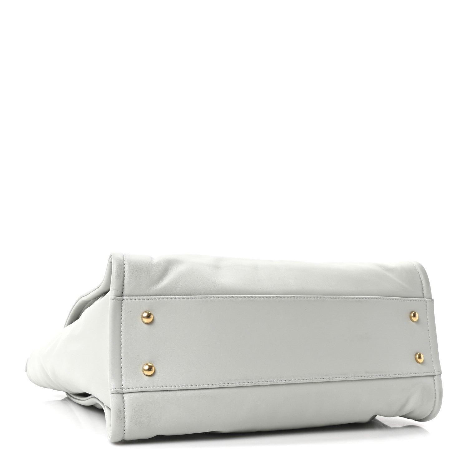 Chanel Calfskin Small Deauville Tote Light Grey 5 of 11
