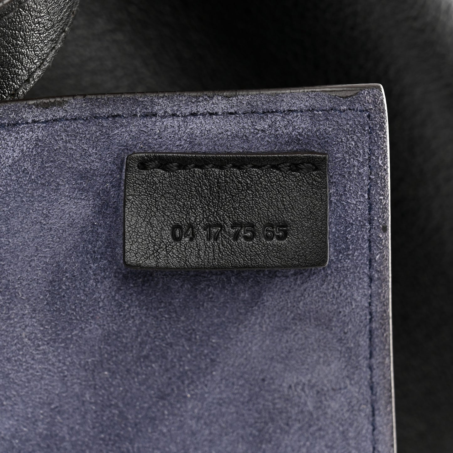 Smooth Calfskin Medium Milo Shopping Tote Black