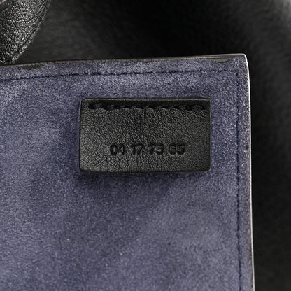 Chloe Smooth Calfskin Medium Milo Shopping Tote Black 7 of 17