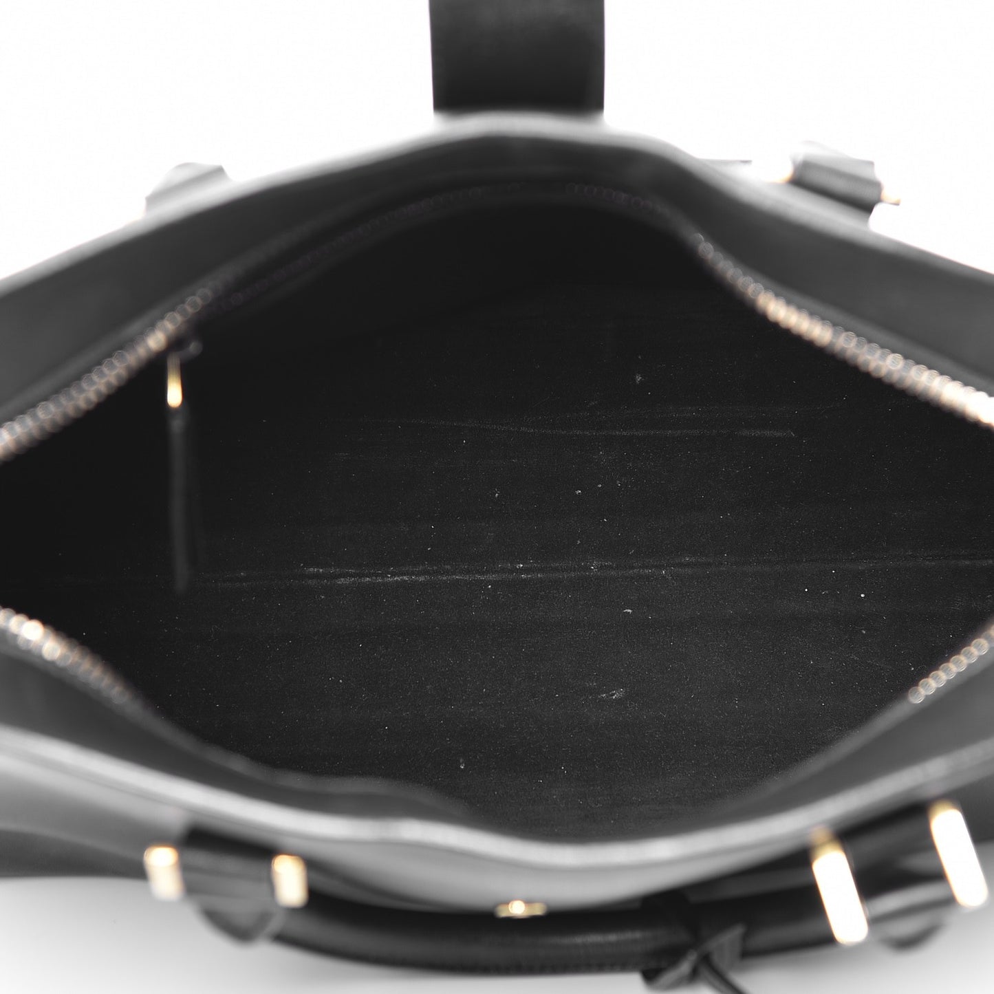 Calfskin Small Monogram Cabas Black