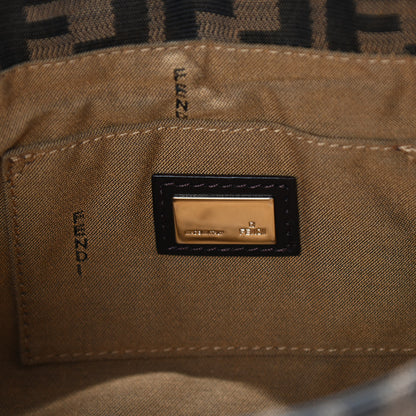 Fendi Zucca Small Chef Shoulder Bag Tobacco 7 of 10