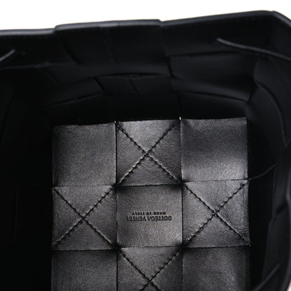 Bottega Veneta Nappa Maxi Intrecciato Cassette Bucket Bag Black 4 of 8