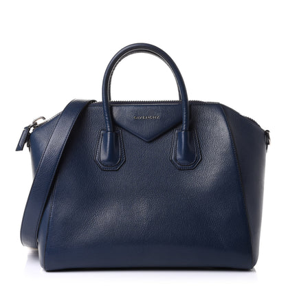 Givenchy Sugar Goatskin Medium Antigona Night Blue 1 of 11