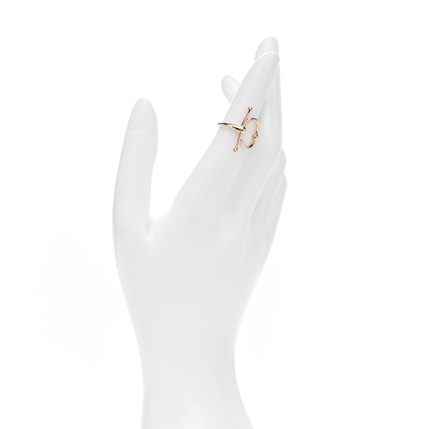 18K Rose Gold PM Filet D'Or Ring 49 4.75