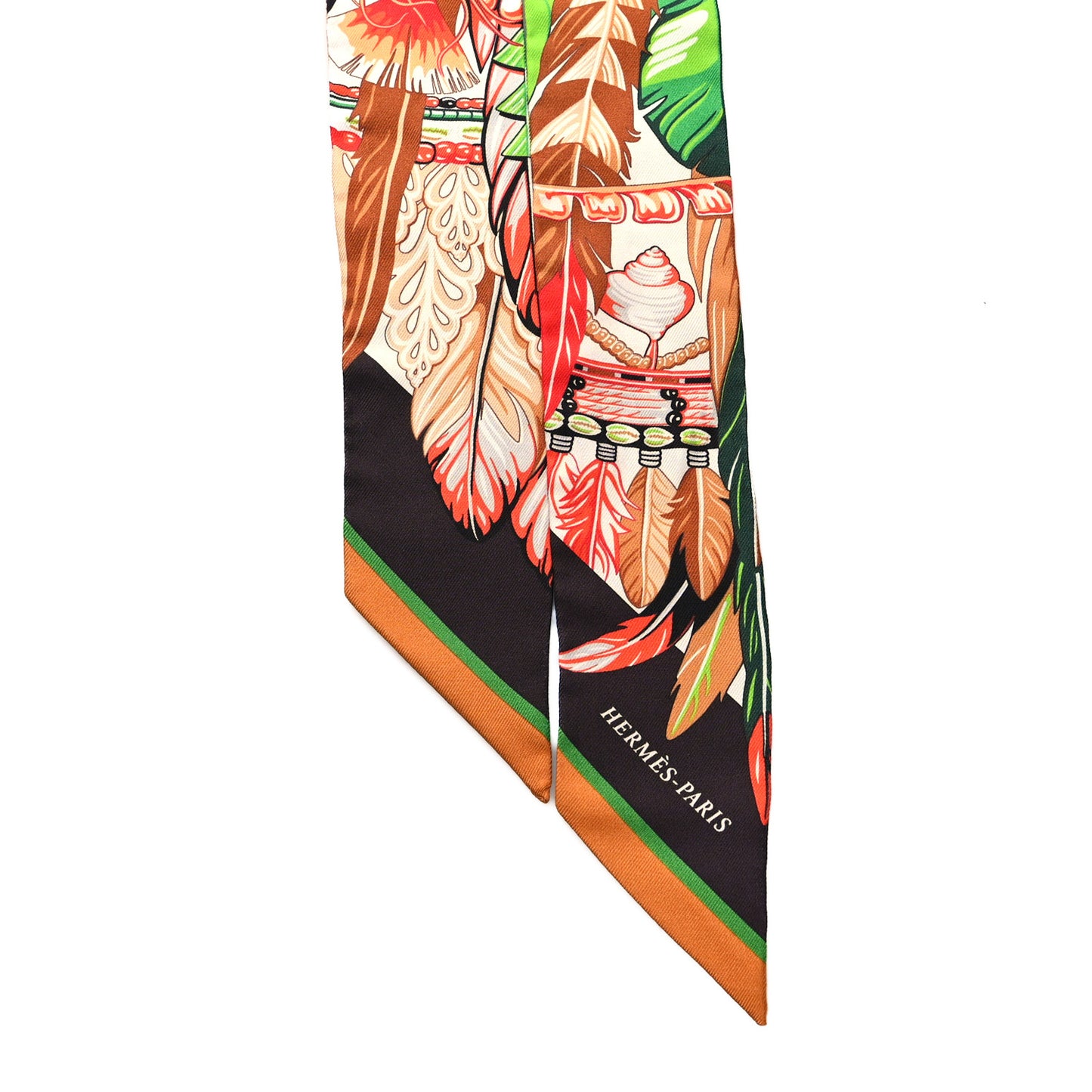 Silk La Danse Pacifique Twilly Vert Vif Corail