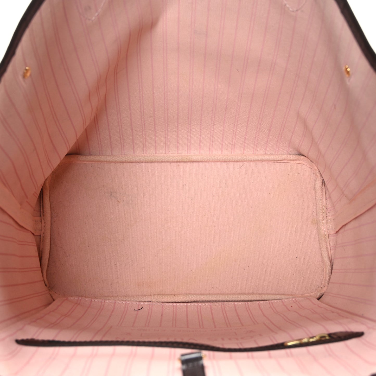 Damier Ebene Neo Neverfull MM Rose Ballerine