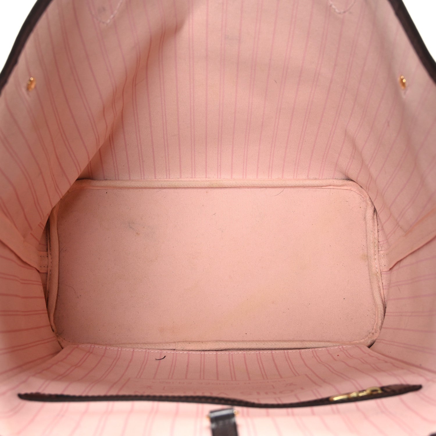 Louis Vuitton Damier Ebene Neo Neverfull MM Rose Ballerine 6 of 10