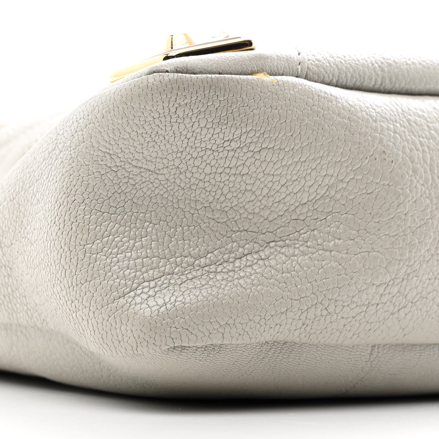 Balenciaga Chevre Gold Metallic Edge Hardware Town Gris Glace 9 of 10