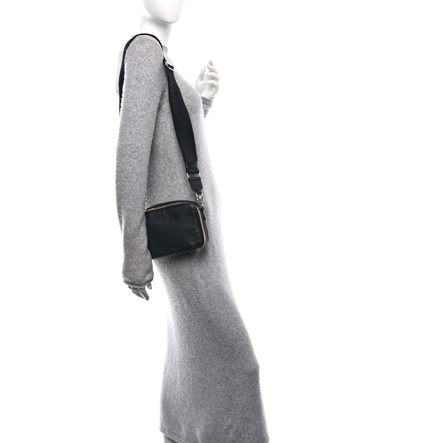 Calfskin Antigona U Camera Bag Black