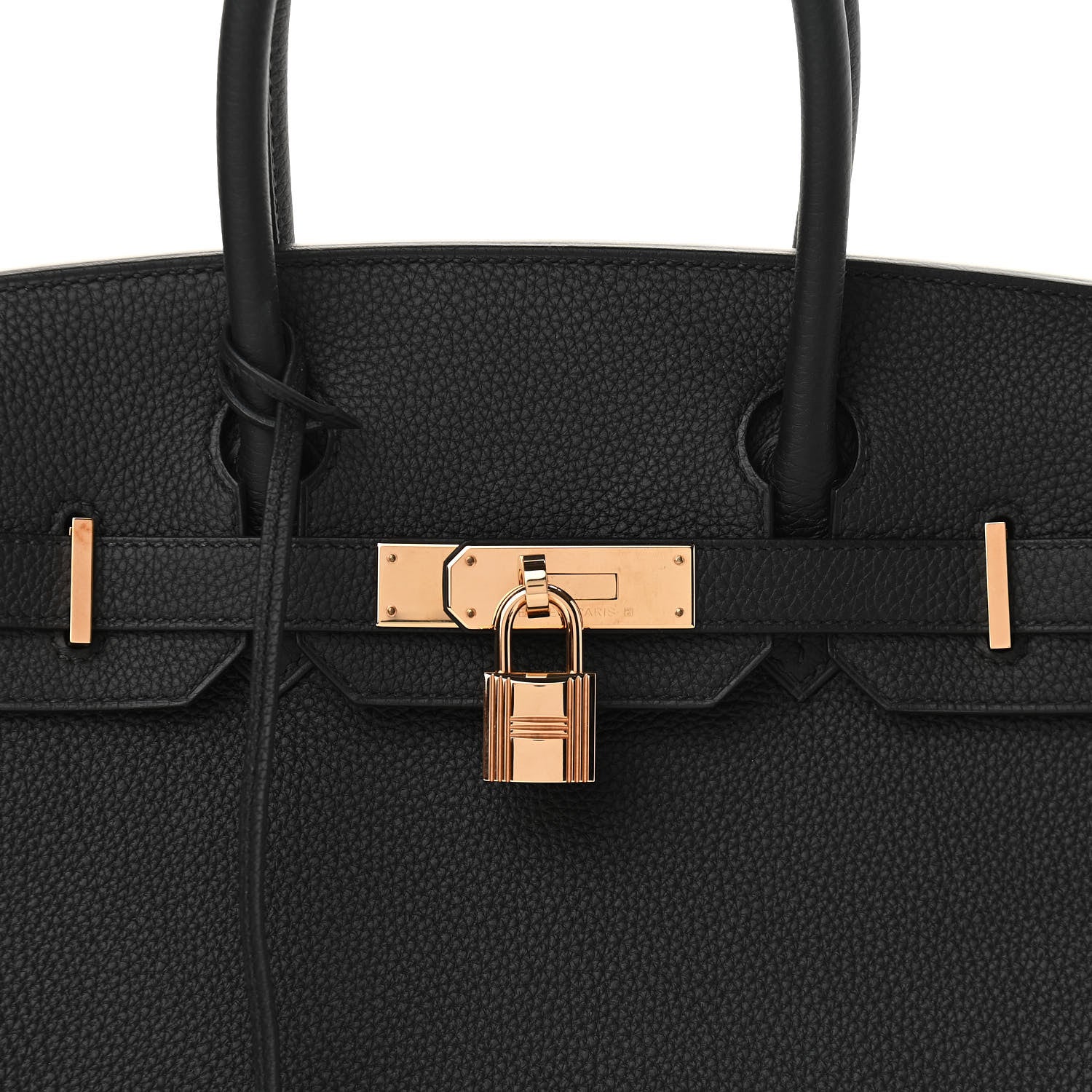 Hermes Togo Birkin 30 Black 7 of 9