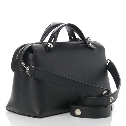 Fendi Vitello Dolce Medium By The Way Boston Bag Black 2 of 9