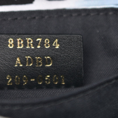 Fendi X JOSHUA VIDES Nylon FF Cloudy Mini Belt Baguette Bag White Celeste Black 7 of 13