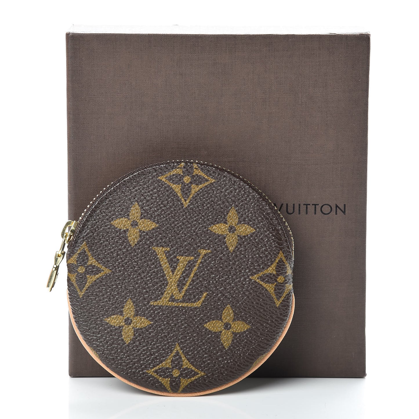 Monogram Round Coin Purse