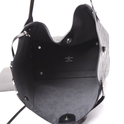 Louis Vuitton Mahina Hina MM Black 5 of 13