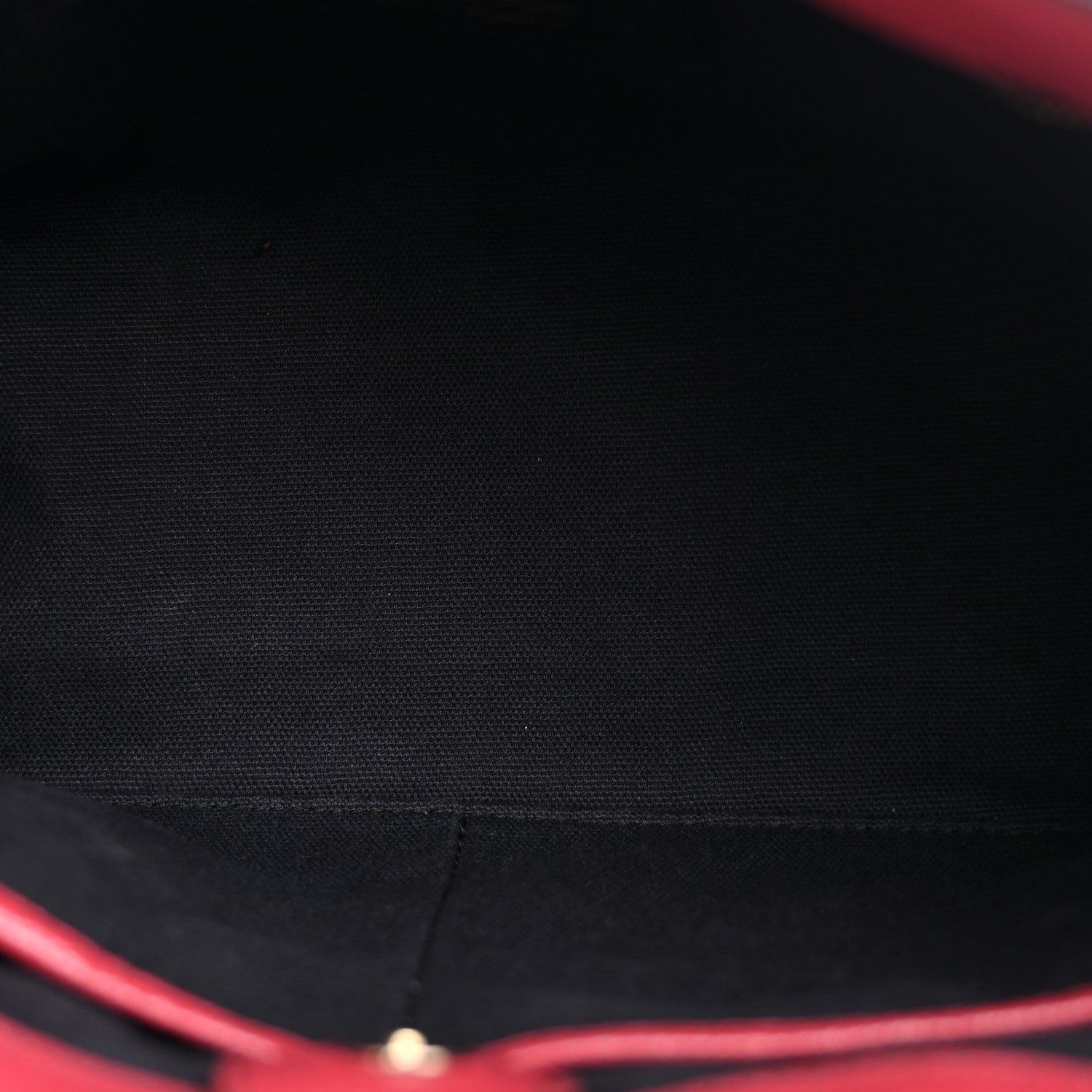 Burberry Grainy Calfskin House Check Small Banner Tote Red 4 of 12