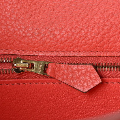 Hermes Taurillon Clemence Kelly Retourne 32 Rose Jaipur 16 of 36