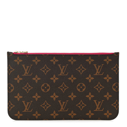 Louis Vuitton Monogram Neverfull MM GM Pochette Pivoine 1 of 9