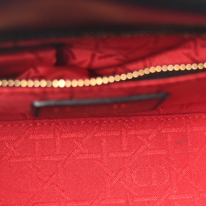 Christian Dior Lambskin Cannage Small My ABCDior Lady Dior Black 5 of 10