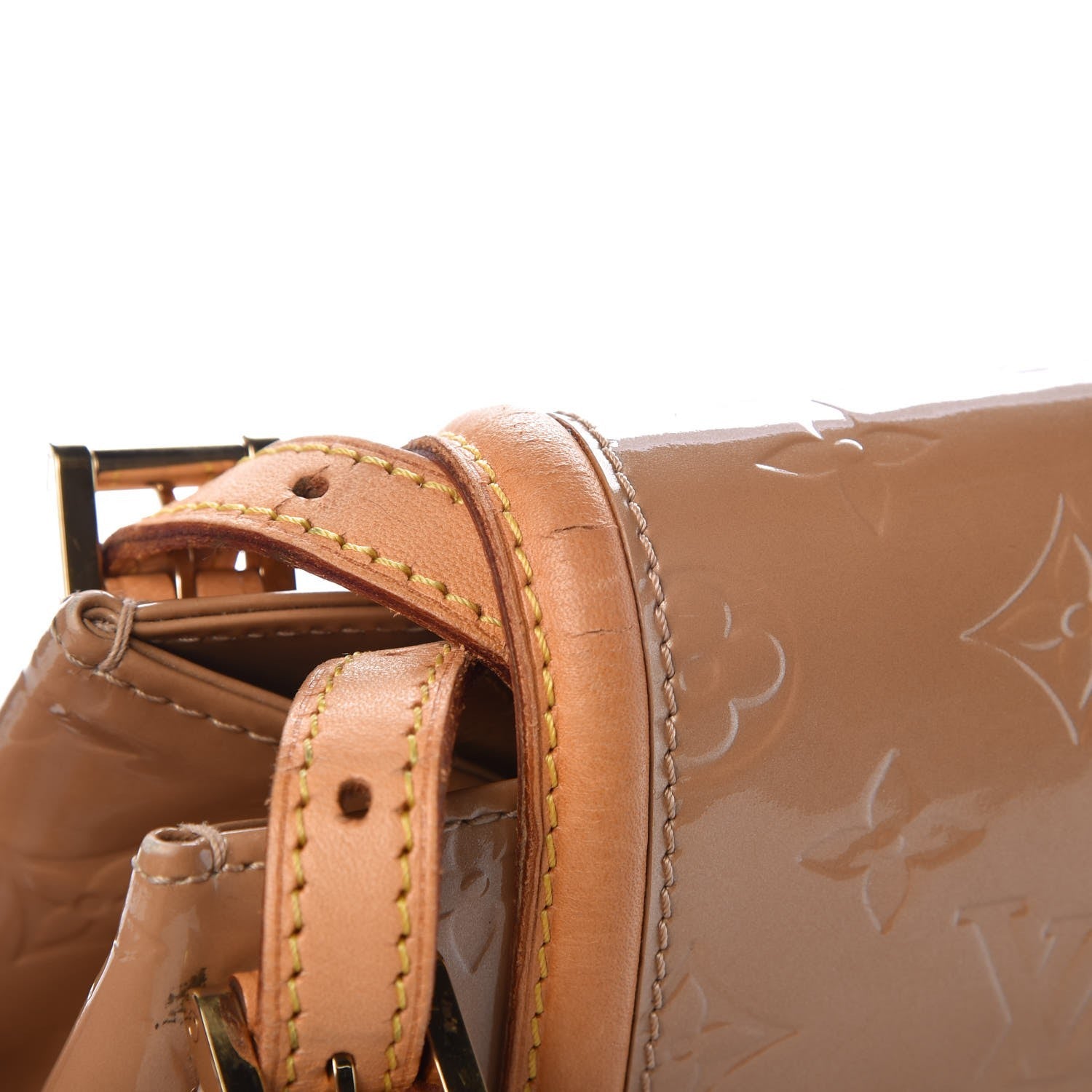 Louis Vuitton Vernis Biscayne Bay GM Noisette 12 of 15
