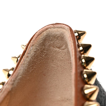 Christian Louboutin Pony Hair Malabar Hill Spikes 100 Pumps 38.5 Black 14 of 15
